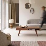 Couchtisch Niels aus massivem Akazienholz 115 cm