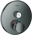 GROHE Thermostat Grohtherm SmartControl 29118 FMS rund 1 ASV hard graphite, 29118A00