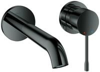 GROHE 2-Loch Waschtischarmatur Unterputz Essence Ausladung 183mm hard graphite,