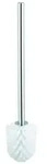 GROHE Ersatzb&uuml;rste Essentials 40392 hard graphite geb&uuml;rstet, 40392AL0 40392AL0