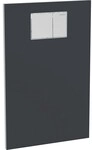 Geberit Designplatte f&uuml;r Geberit AquaClean f&uuml;r WC-Aufsatz Glas schwarz, 115324SJ1