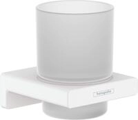 Hansgrohe Zahnputzbecher AddStoris mattweiss , 41749700 41749700