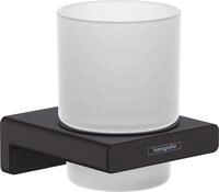 Hansgrohe Zahnputzbecher AddStoris mattschwarz , 41749670 41749670