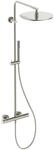 Ideal Standard Duschsystem Ceratherm T125 Pin-Griffe Silver Storm, A7589GN...