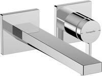 Hansgrohe 2-Loch Waschtischmischer Unterputz Tecturis E F-Set 225 mm Auslauf chrom,