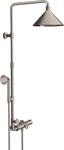 Hansgrohe Showerpipe Axor Front Edelstahl Optic 26020800