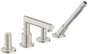 Hansgrohe 4-Loch Wannenarmatur Axor Uno F-Set 45444800