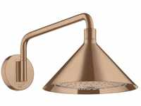 Hansgrohe 26021310, Hansgrohe Kopfbrause Axor Front m.Brausearm Brushed Red Gold