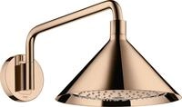 Hansgrohe Kopfbrause Axor Front m.Brausearm Polished Red Gold 26021300