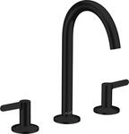 Hansgrohe 3-Loch Waschtischarmatur 170 Axor One mit Push-Open Ablaufgarnitur