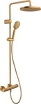 Duravit Shower Systems Duschsystem Bronze Geb&uuml;rstet 303x573x1124 mm - TH4282008004