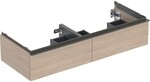 Geberit iCon Unterschrank f&uuml;r Doppel-Waschtisch, 2 Schubladen 502314JH1