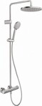 Duravit Shower Systems Duschsystem Edelstahl Geb&uuml;rstet 303x573x1124 mm -