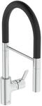 Ideal Standard K&uuml;chenarmatur Gusto Ausladung 225mm Semi-Pro 2F-Brause Chrom,...