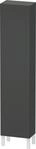 Duravit L-Cube Hochschrank Graphit Matt 400x243x1760 mm - LC1170L4949 LC1170L4949