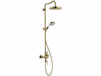 Hansgrohe Showerpipe Axor Montreux Polished Gold Optic mit 16572990