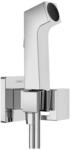 Hansgrohe Handbrause Bidette E f.Kaltwasser m. Schlauch 1250mm und Porter chrom,