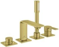 GROHE 4-Loch-Wannenarmatur Allure 19316_1 Oberbau cool sunrise geb&uuml;rstet, 19316GN1