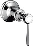 Hansgrohe Absperrventil Unterputz Axor Montreux Fertigset Hebelgriff chrom,...