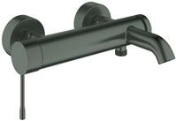 GROHE Wannenarmatur Essence Wandmontage hard graphite geb&uuml;rstet, 25250AL1 25250AL1