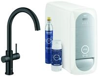 GROHE Starter Kit GROHE Blue Home 31455KS1, C-Auslauf, Einlochmontage, mit Bluetooth
