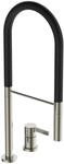 Ideal Standard 2-Loch K&uuml;chenarmatur Gusto Ausladung 225mm Semi-Pro 2F-Brause Silver