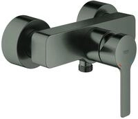 GROHE EH-Brausebatterie Lineare 33865_1 Wandmontage hard graphite geb&uuml;rstet,