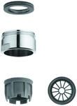 Grohe Strahlregler 46162 f. offene Warmwasserbereiter M24x1 chrom, 46162000 46162000