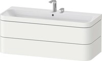 Duravit Happy D.2 Plus c-bonded Set wandh&auml;ngend Wei&szlig; 1175x490x480 mm -