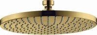 Hansgrohe Tellerkopfbrause Axor 240 mm Polished Gold Optic 28494990