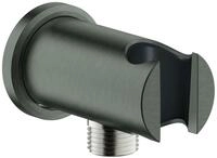GROHE Wandanschlussbogen Rainshower 26658 runde Rosette hard graphite geb., 26658AL0