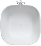 Duravit Zencha Badewanne Wei&szlig; Matt 1250x1250 mm - 700464000000000...