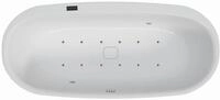 Hoesch Monolith Whirlwanne iSensi Oval 1900x900 freistehend Monolith...