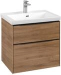 Villeroy & Boch Subway 3.0 Waschbeckenunterschrank, 2 Ausz&uuml;ge, 622 x 579 x 478 mm,