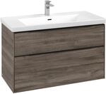 Villeroy & Boch Subway 3.0 Waschbeckenunterschrank, 2 Ausz&uuml;ge, 973 x 579 x 462 mm,