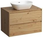 Laufen Waschtischunterschrank und Waschtisch-Platte LANI 493x785x527...