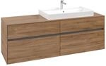 Villeroy & Boch Collaro Waschbeckenunterschrank, 4 Ausz&uuml;ge, 1600 x 548 x 500 mm,