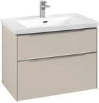 Villeroy & Boch Subway 3.0 Waschbeckenunterschrank, 2 Ausz&uuml;ge, 772 x 579 x 462 mm,