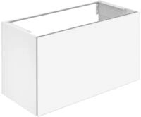 Keuco Waschtischunterschrank X-Line, 1 Frt-Auszug wei&szlig;/Glas wei&szlig;,...