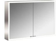 emco LED-Lichtspiegelschrank prime Facelift Aufputz, 1000 mm, 2-t&uuml;rig, IP 20