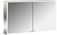 emco LED-Lichtspiegelschrank prime Facelift Aufputz, 1200 mm, 2-t&uuml;rig, IP 20