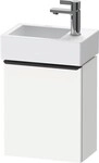 Duravit D-Neo Waschtischunterbau wandh&auml;ngend Wei&szlig; Matt 364x222x440 mm -