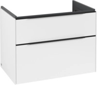 Villeroy & Boch Subway 3.0 Waschbeckenunterschrank, 2 Ausz&uuml;ge, 772 x 579 x 462 mm,