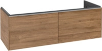 Villeroy & Boch Subway 3.0 Waschbeckenunterschrank, 2 Ausz&uuml;ge, 1272 x 432 x 462 mm,