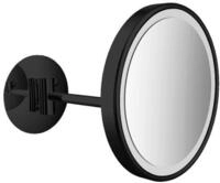 emco LED-Rasier- und Kosmetikspiegel 1-armig, 3-fach, rund, D: 203 mm,