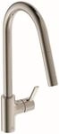 Ideal Standard K&uuml;chenarmatur Gusto Ausladung 240mm 1F-Brause Silver Storm,...