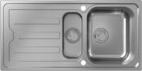 Hansgrohe Einbausp&uuml;le S440-A517 100 Abtropffl. automatische Ablaufgarnitur