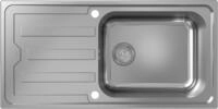 Hansgrohe Einbausp&uuml;le S440-A500 100 Abtropffl. automatische Ablaufgarnitur