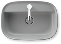 Duravit Zencha Aufsatzbecken Grau Seidenmatt, 550 mm - 2374556771 2374556771