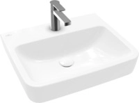 Villeroy & Boch O.novo Waschbecken, 550 x 460 x 175 mm, Wei&szlig; Alpin AntiBac